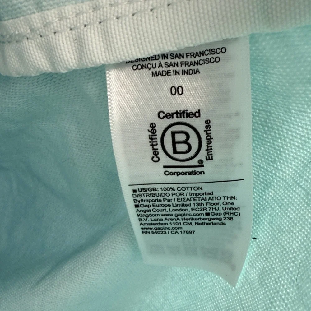 Athleta Teal Ombre Tote Bag - Picture 5 of 6
